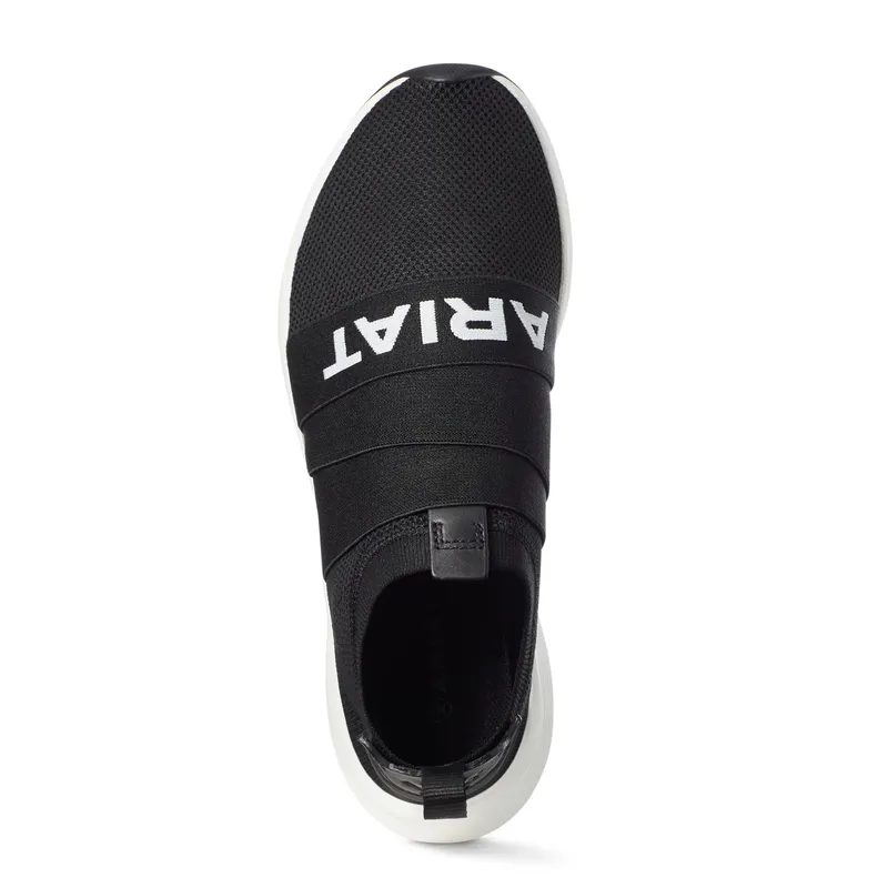 Ariat Womens Ignite Slip-on Trainers in Black-3